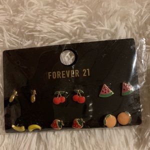 Forever 21 Fruit earrings